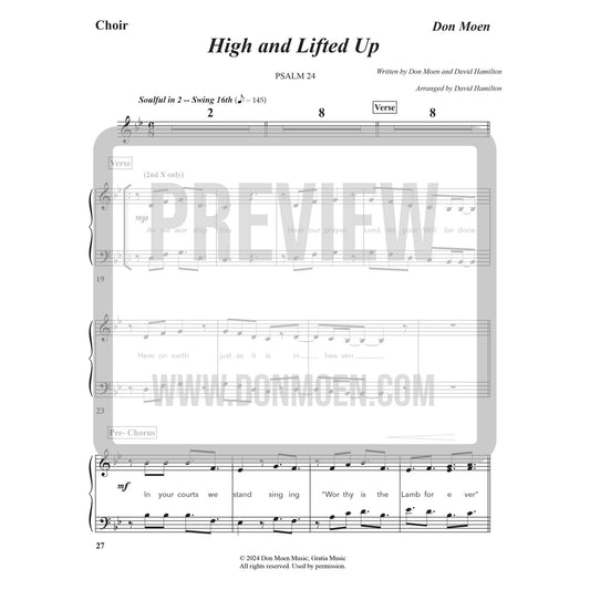 High And Lifted Up - Choir/BGV (Digital)